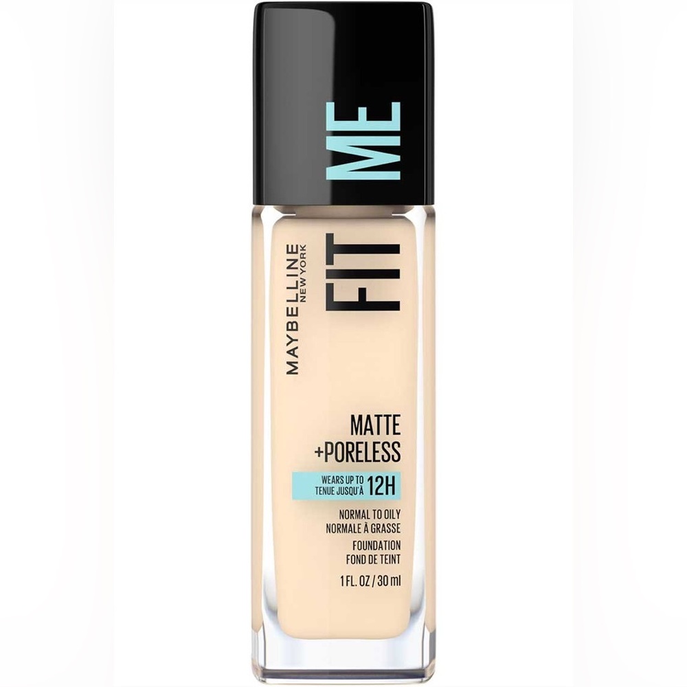 Maybelline Fit Me MATTE + PORELESS NORMAL TO OILY Foundation #110 Porcelain